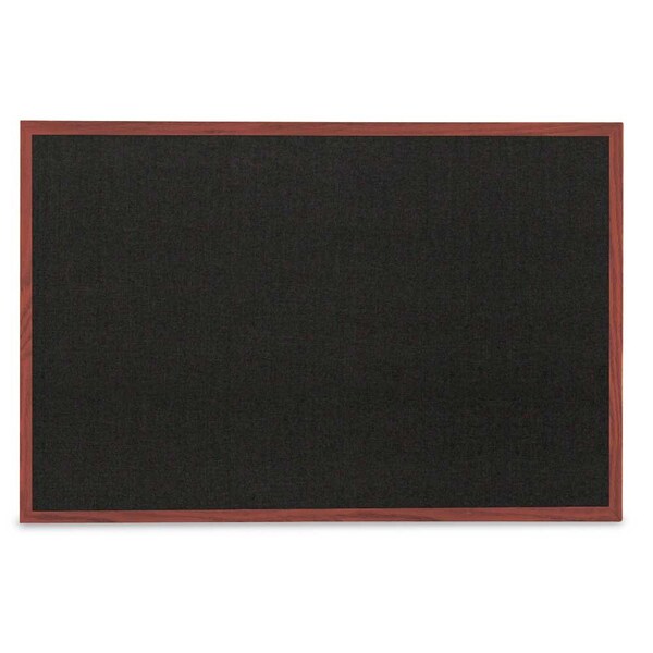 Outdoor Enclosed Combo Board, 72"x36", Satin Frame/Green & Rubber